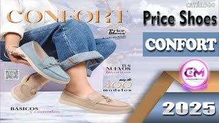 CATALOGO PRICE SHOES CONFORT 2025 [upl. by Haleehs]