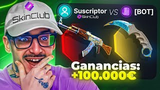 el día que hice ganar 100000 a un suscriptor [upl. by Roma]