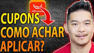 CUPONS COMO ACHAR E APLICAR ALIEXPRESS [upl. by Ingaberg]