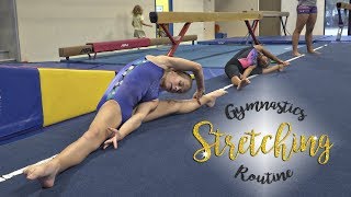 Gymnastics Flexibility Stretching Routine Kyra SGG [upl. by Darcee]