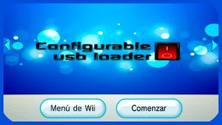 🎮 ¡Instala CFG USB Loader como canal en el menú de tu Wii WAD  Homebrew Channel  Piratear Wi ✔️ [upl. by Assyral]