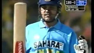 Virender Sehwags 1st ODI Century in India  114 vs West Indies 3rd ODI 2002  Rajkot [upl. by Latsyc]