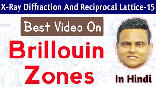 Brillouin Zones In Solid State Physics  Brillouin Zones In Hindi [upl. by Blynn]