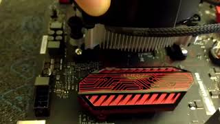 AM4 Ryzen CPU and Wraith Cooler installation directions [upl. by Cavil]