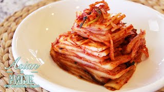 Real Korean Napa Cabbage Kimchi [upl. by Subocaj]