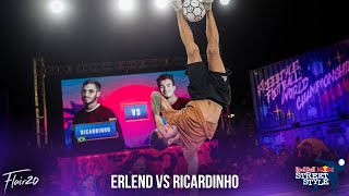 Erlend vs Ricardinho  Semifinal  Red Bull Street Style 2019 [upl. by Ayanej]