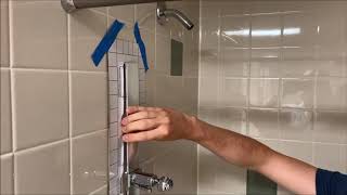 How to Install  Slide Rail Shower System [upl. by Siuqaj54]