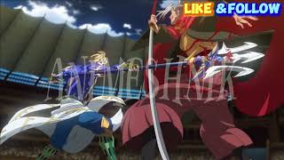 Record of Ragnarok Season 1 Poseidon vs Kojiro Sasaki Full Fight English Dub [upl. by Marmion]