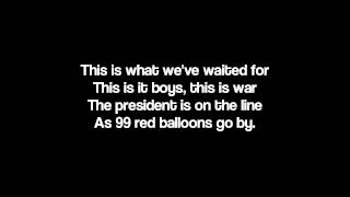 99 Red Balloons by Goldfinger lyrics [upl. by Hakon]