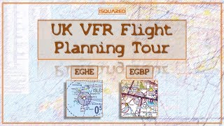 UK VFR PPL Flight Planning 2017 [upl. by Ashla]