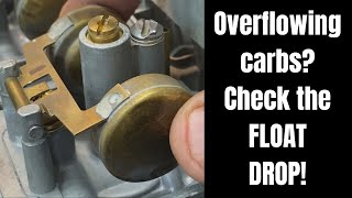 Overflowing carbs issue SOLVED Check the float DROP BS34 Mikuni [upl. by Acim]