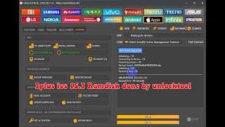 7plus iOS 157 Ramdisk Ok by unlocktool [upl. by Dasteel]