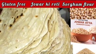 how to make jowarSorghum ki roti recipe Jowar ke benifits Sorghum flour rotijowarroti sorghum [upl. by Alodie]