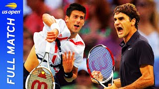 Roger Federer vs Novak Djokovic Full Match  2007 US Open Final [upl. by Gader]