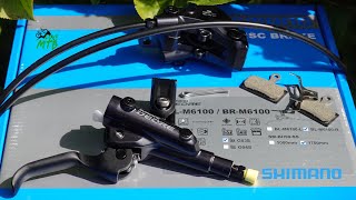 Budget KING Shimano Deore Brakes M6100 vs M6000 and XT M8100  12 speed Groupsets [upl. by Nerrat]