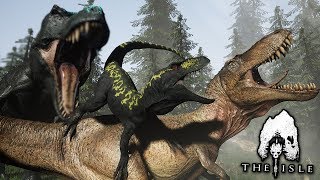 A Fight For Survival  Life of a Trex  The isle  Part 2 [upl. by Aredna837]