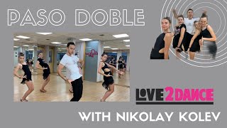 Paso Doble  Hands and Posture with Nikolay Kolev [upl. by Vivica]