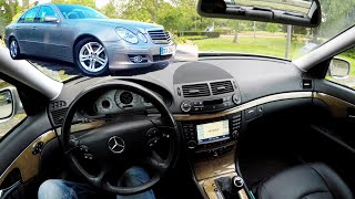 MercedesBenz E220 CDI 2008 W211 Test Drive quotPOV quot [upl. by Leimad922]