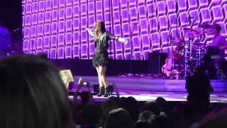 Here We Go Again  Demi Lovato  Camp Rock Tour 2010 [upl. by Adihsaar]