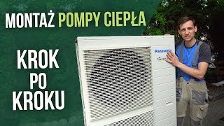 Montaż POMPY CIEPŁA  realizacja od początku do końca [upl. by Selyn]