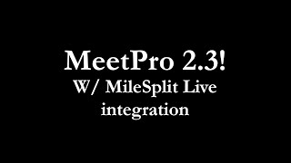 MeetPro 23 is LIVE [upl. by Eirrod633]