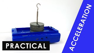 Acceleration and Force Experiment Constant Mass  GCSE Physics [upl. by Robaina]