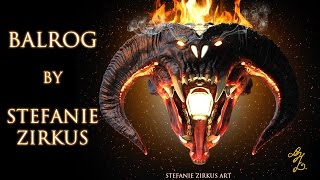 Balrog  3D Timelapse Zbrush  Keyshot  Photoshop [upl. by Enajyram]