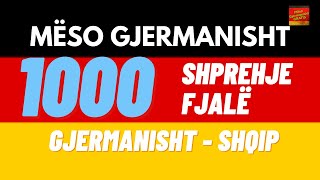 1000 Fjale dhe Shprehje GjermanishtShqip [upl. by Ees646]