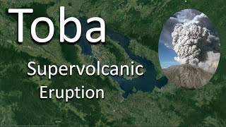 Toba supervolcanic eruption [upl. by Lemyt]