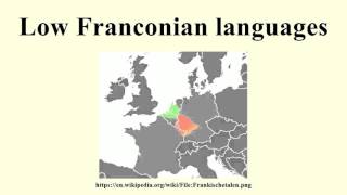 Low Franconian languages [upl. by Meil]