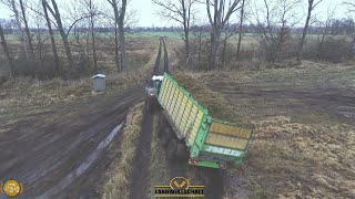 Das war Richtig Knapp Gras Ernte im Moor Fendt Traktoren wühlen sich durch den Sumpf 2021 [upl. by Llahsram825]