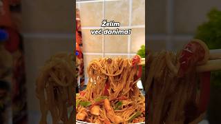 Nudle TVOG života🍜✨ shorts chowmein noodles chicken gastrobrat Lidlsrbija [upl. by Alrahc]