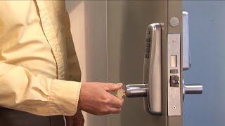 Schlage CO Electronic Locks Mortise Lock Installation [upl. by Yuzik]