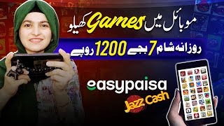 Easypaisa JazzCash New Earning Gaming App 2024Live Withdraw🔥New Earning App today in Pakistan 2024 [upl. by Ariaec638]