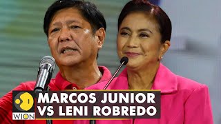 The Philippines Elections 2022 Dictators son versus Human rights lawyer  World News  WION [upl. by Sremlahc]