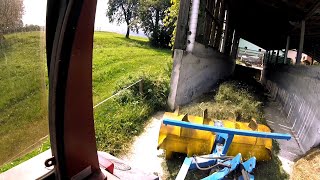 Grass Silage  5th Cut  Silage Making on a Small Dairy Farm [upl. by Dippold421]