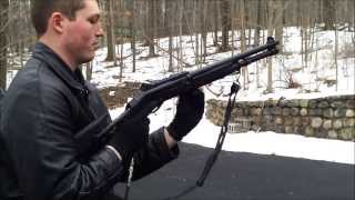 Airsoft ShellEjecting Gas M1014  Benelli M4 Live Fire [upl. by Aikahc532]