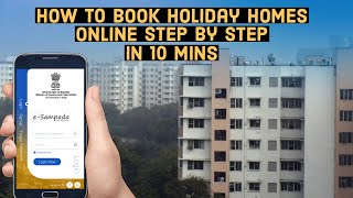 How to book Holiday Homes online through eSampada  Virtual Show [upl. by Solakcin]