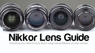 Nikkor Lens Guide [upl. by Asek]