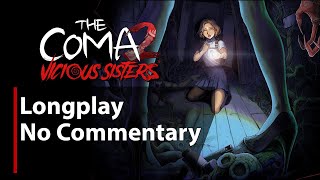 The Coma 2 Vicious Sisters  Full Game  All Notes  No Commentary [upl. by Damick774]