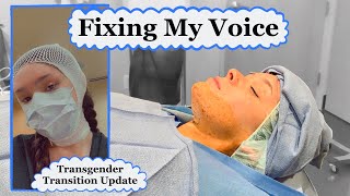 Fixing My Voice Transgender Transition Update [upl. by Lait]