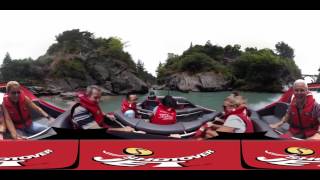 Shotover Jet Queenstown New Zealand  Virtual Reality 360° Experience [upl. by Ahcropal548]