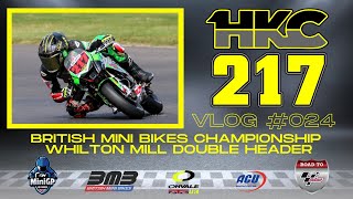 Plenty of drama at Round 5 of the MiniGP Round 5 at Whilton Mill HKC217vlog 24 [upl. by Raji]