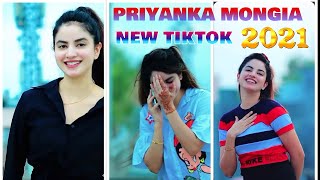 Priyanka Mongia Tik Tok Video Punjabi Song  Priyanka Mongia Tik Tok  Monagia TikTok 2021VIRAL [upl. by Yecart783]