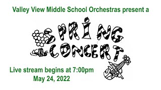 Valley View Middle School Spring Orchestra Concert [upl. by Petua]