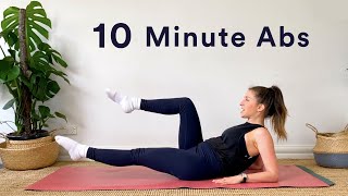 10 Minute Advanced Pilates Abs Workout [upl. by Karlie220]