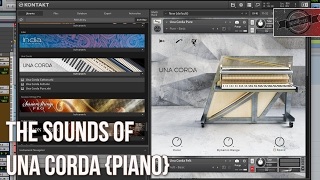 THE SOUNDS OF  UNA CORDA PIANO [upl. by Ahsirtap]