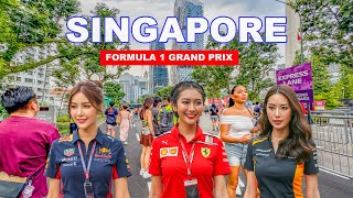 Singapore Formula 1 Grand Prix Vibe  2024 Singapore Grand Prix Tour 🇸🇬🚘👍 [upl. by Linzer]