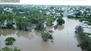 Maryborough flood 10012022 515am Lamington Bridge [upl. by Latterll942]