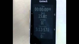 Misuro B and Garmin Edge 520  settings [upl. by Lezlie]